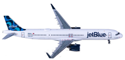 1:400 NG Model JetBlue AIRBUS A321neo Passenger Airplane Diecast Aircraft Model