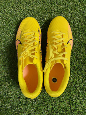 Nike Mercurial Vapor 15 Club IC Indoor Soccer Shoes Yellow DJ5969