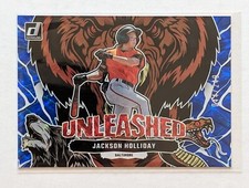 2023 Donruss Jackson Holliday Unleashed Blue /249 #U14 Baltimore Orioles