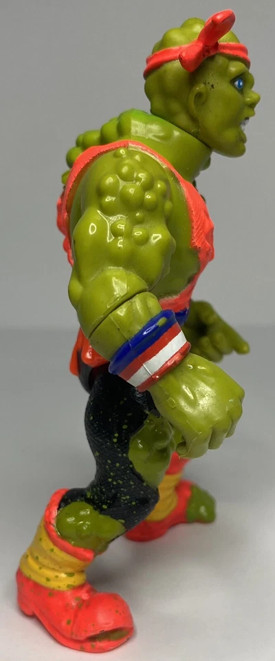 Toxic Avengers Toxie (Figura de acción Playmates 1991, Toxic Crusaders) canadiense Foto 3 de 4