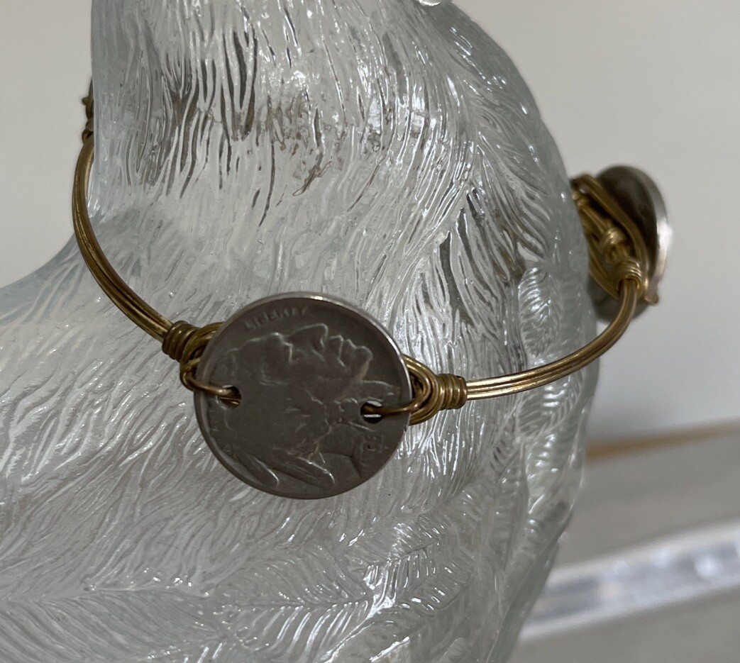 Signed BB Bourbon & Boweties  Buffalo  /Indian He… - image 1