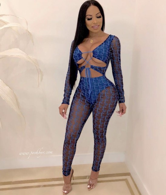 lace bodycon jumpsuit