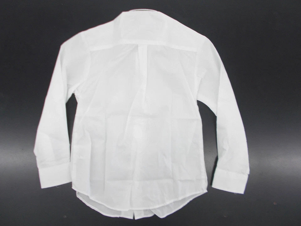 Camisa de vestir blanca Dockers de $30 para niños con corbata a rayas tallas 4-8 Foto 2 de 4