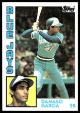 1984 Topps #124 Damaso Garcia Toronto Blue Jays Baseball