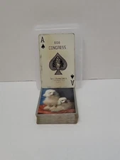 Congress 606 The US Playing Card Co Cincinnati USA S 2611 Toy Poodles 