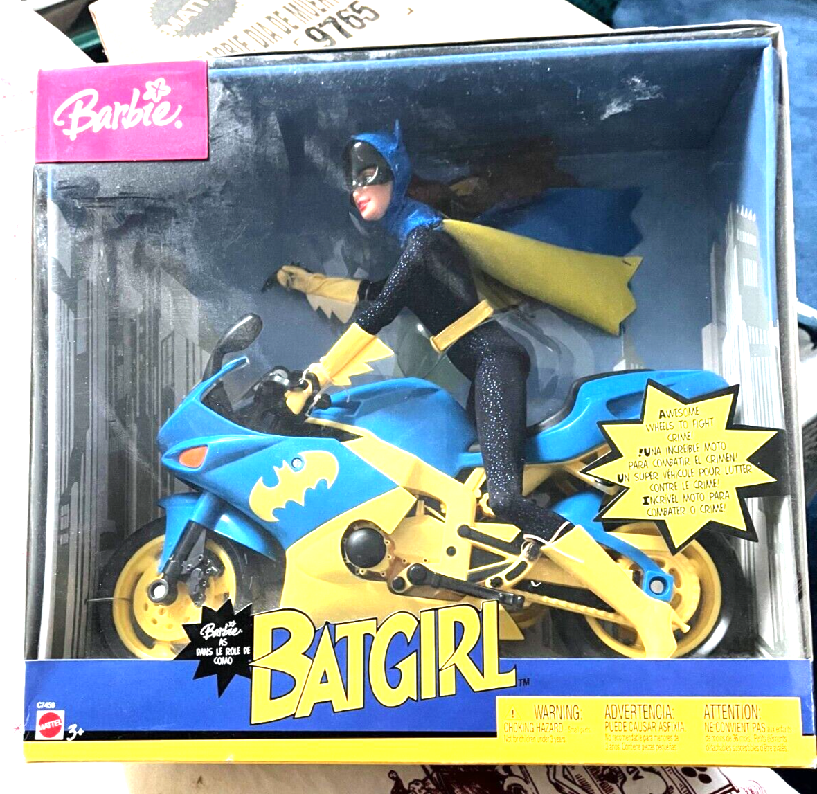 Batgirl on Motorcycle Barbie 2003 | eBay