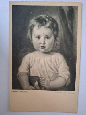 Postcard The Child with the Bell 19315