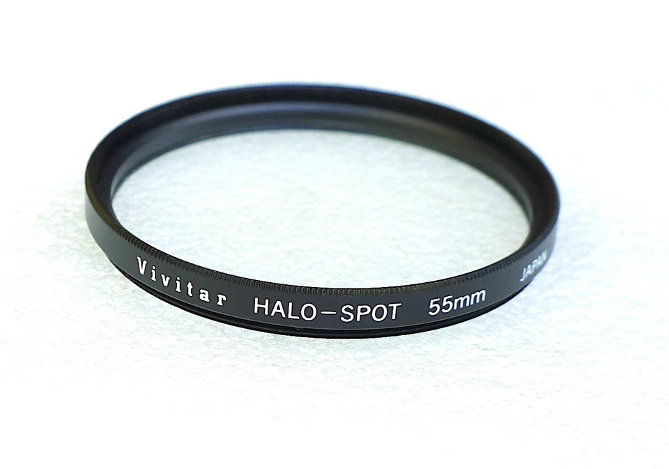55mm Vivitar HS Halo Spot Filter - Soft Focus with Clear Center - NEW - Image 2 of 4