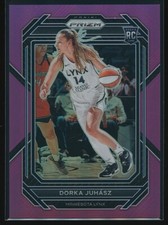 Dorka Juhasz 2023 Panini Prizm WNBA Purple Prizm /149 #147 Rookie RC