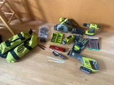 Ryobi One Lot Combo Kit Tools New