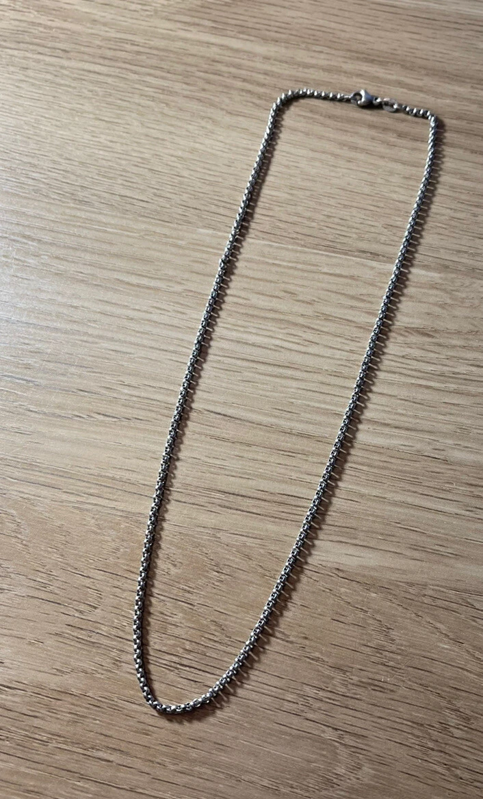 James avery mens silver chain deals