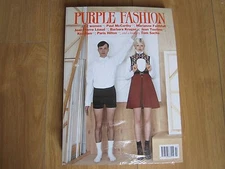 Purple Fashion 22,Richard Prince,Barbara Kruger,Paul McCartney,Tom Sachs,Hilton.