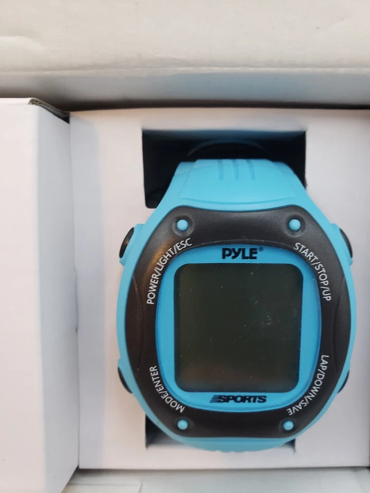 Pyle Sports Training Watch, Multi -function With Gps, PSGP310BL. Open Box, Blue. - Image 2 of 4