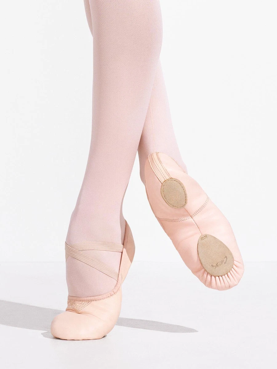 Capezio cobra leather split best sale sole