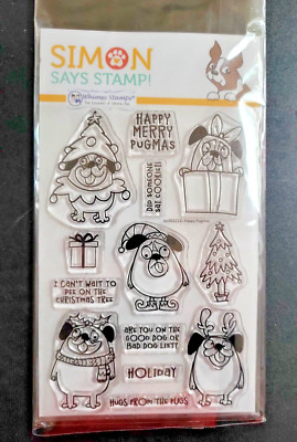 SIMON SAYS STAMP Stamptember 2020 Whimsy Stamps Happy Pugmas Stamp ...