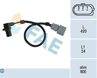 FAE 79199 pulse generator, crankshaft for Audi Porsche VW