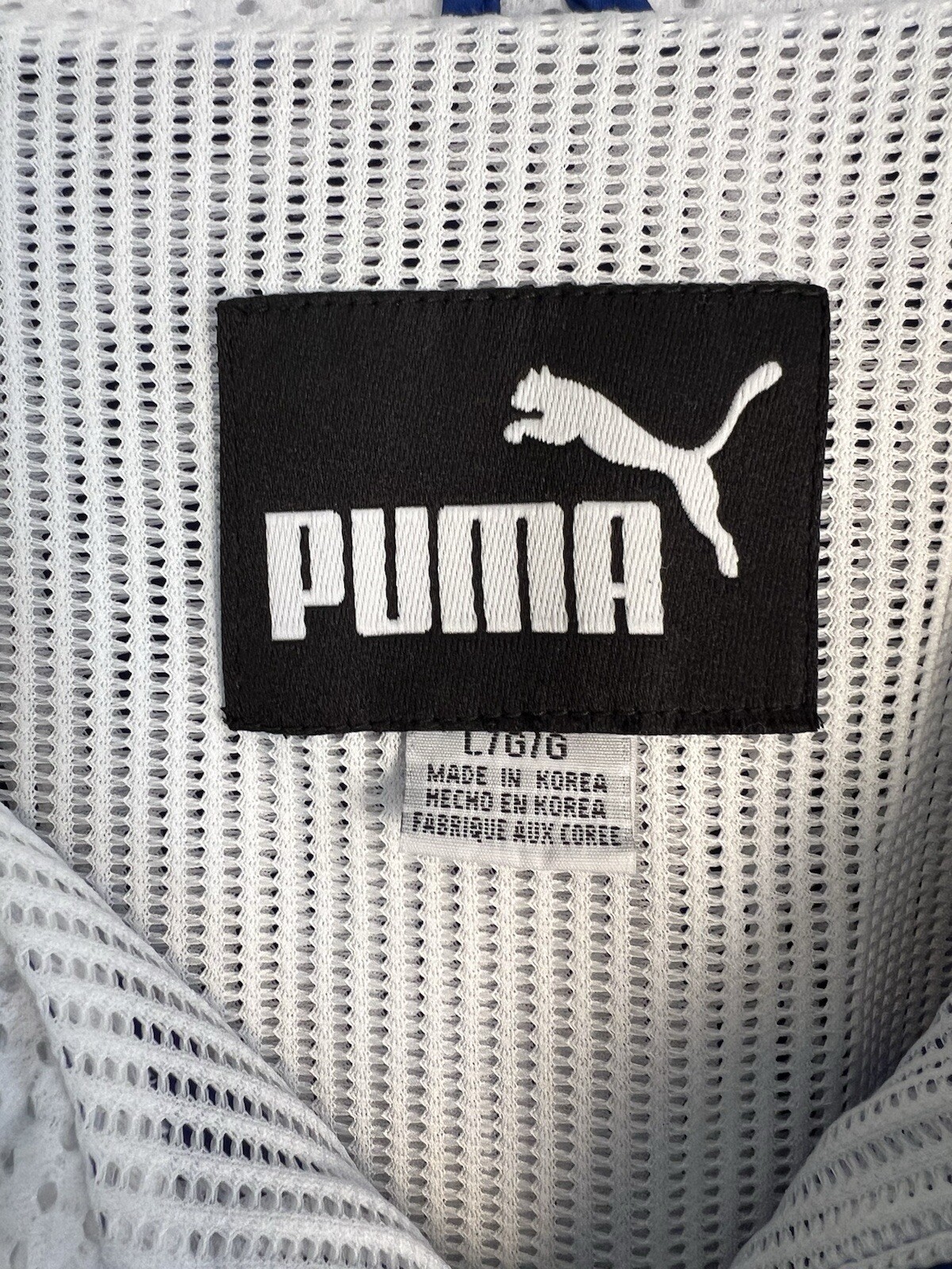 Vintage Indianapolis Colts NFL Football Puma Windbreaker Jacket size Large thumbnail 9