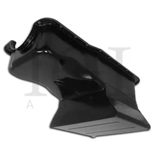 Fits 65-87 Ford Small Block 260 289 302 Drag Racing Oil Pan Front Sump 7qt Black