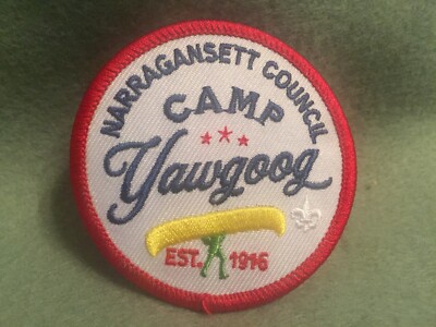 (b74)  Boy Scouts-  newest style - Yawgoog Scout Reservation, R.I.  patch