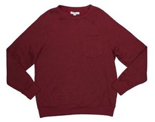 And Now This Men's Pocket Fleece Sweatshirt Burgundy