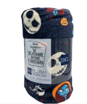 Nightmare Before Christmas The Big One  Super Soft Printed Plush Throw