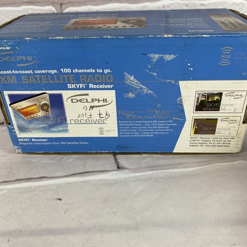 Delphi SKYFi SA10000 per XM Ricevitore Radio Satellitare Auto e Casa con Telecomando NUOVO - Foto 6 di 9