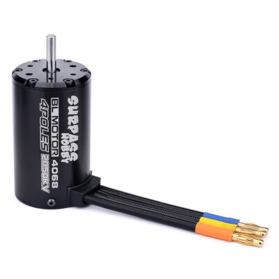 SURPASS HOBBY Wasserdichter 4068 Sensorless Brushless Motor für 1/8 RC Car