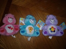 Care Bears 2003 2004 Lot Of 3. Love A Lot, Harmony Champ - Appr 7 " with tag