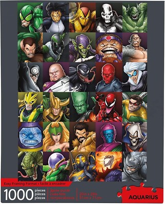 Marvel Villains Collage 1000 Piece Jigsaw Puzzle | eBay