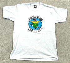 VTG Desert Storm Air Evac Mens Large Screen Stars Best USA Styling Ireland Made