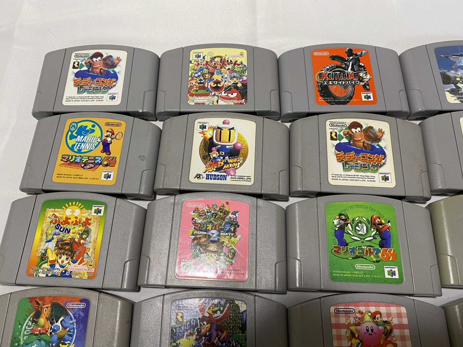 【Lot 20 set】Nintendo 64 N64 Game soft Software random Junk Japanese  WHOLESALE