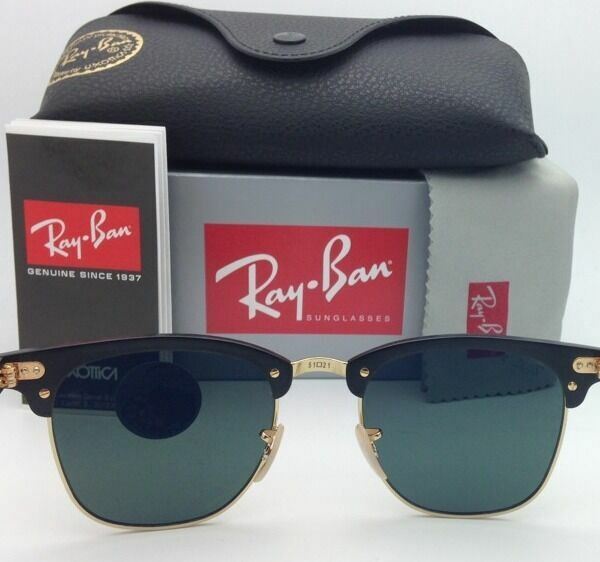 【Ray-Ban】CLUBMASTER（RB3507 136/N5 51-21） Polarized Ray-Ban Sunglasses CLUBMASTER RB 3507 136/N5 51-21 Black