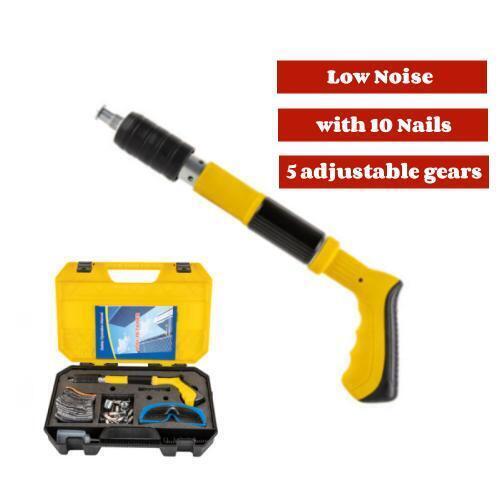 Septpenta Steel Nail Shooting Machine, Nail Wall Fastening Tool for Cement  Wall, Concrete Nail Gun, Lightweight Portable Steel Nail Shooting Machine -  Amazon.com