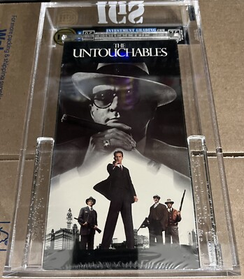 The Untouchables VHS (Paramount, 1990) IGS Certified Box 8.5