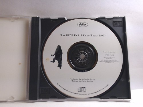 The Devlins - I Knew That (CD, Promo, USA, 1993, Capitol) BA588 - Bild 3 von 3