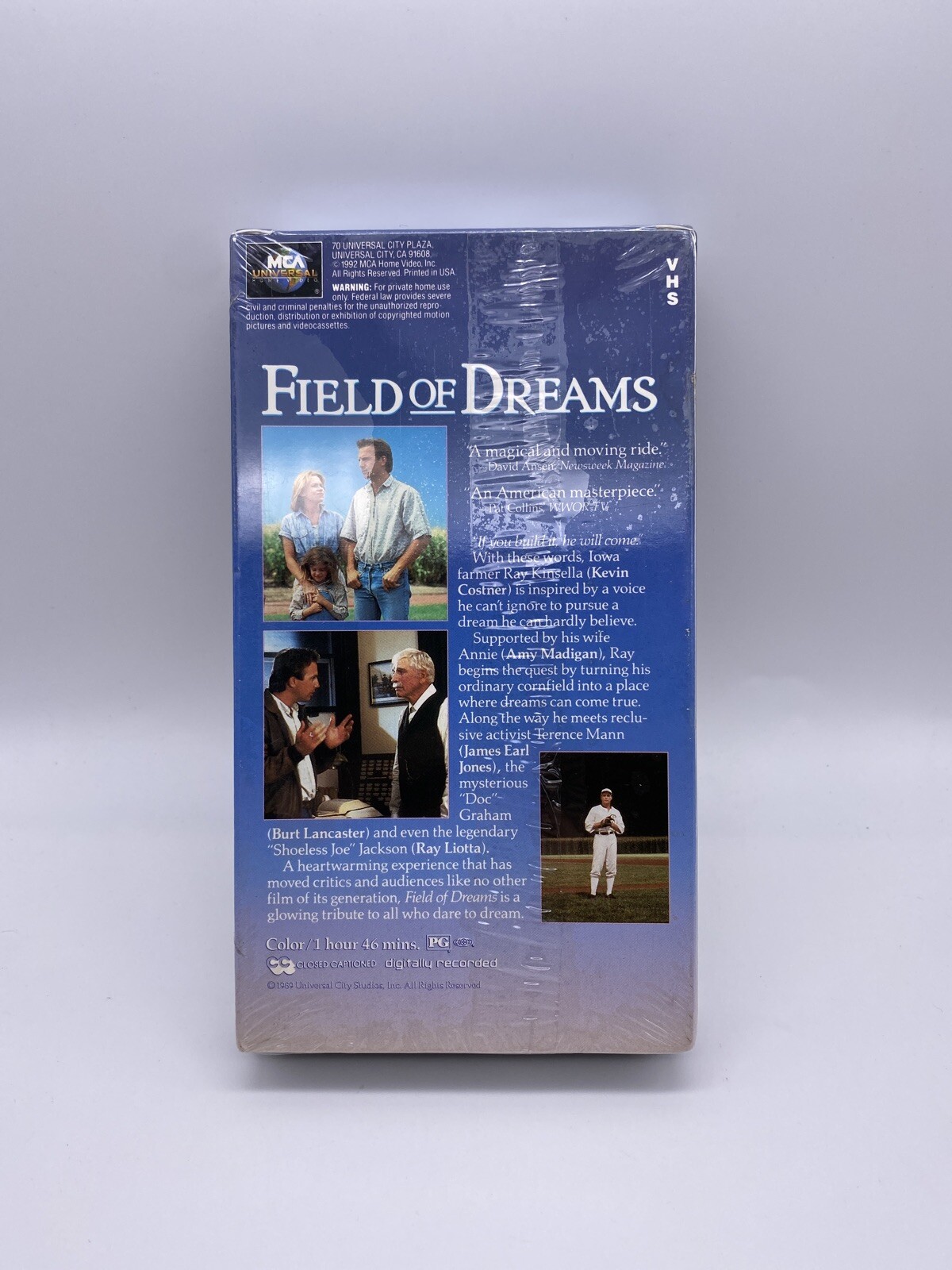 Field of Dreams (VHS, 1989) 96898088435 eBay