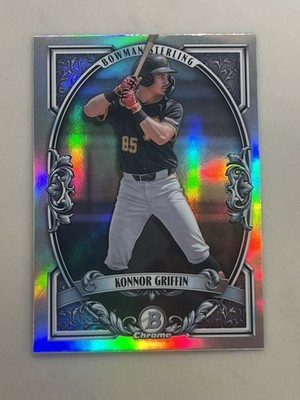 2026 Bowman Chrome #BST-7 Konnor Griffin Sterling RC Rookie Card Pirates