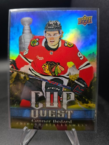Connor Bedard #CQ-12 2025 Upper Deck Cup Quest card
