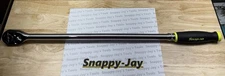 Snap-on Tools USA NEW HI VIZ 1/2” Drive Extra-Long Hand Ratchet SHLL80AHV