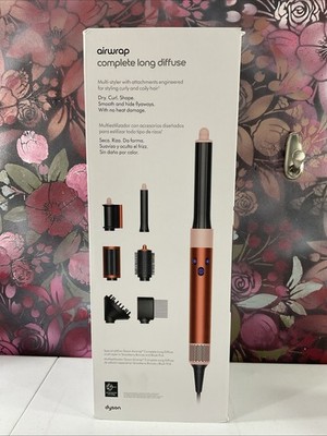 Dyson Airwrap Complete Long Multi Styler Strawberry Bronze Blush Pink - NEW