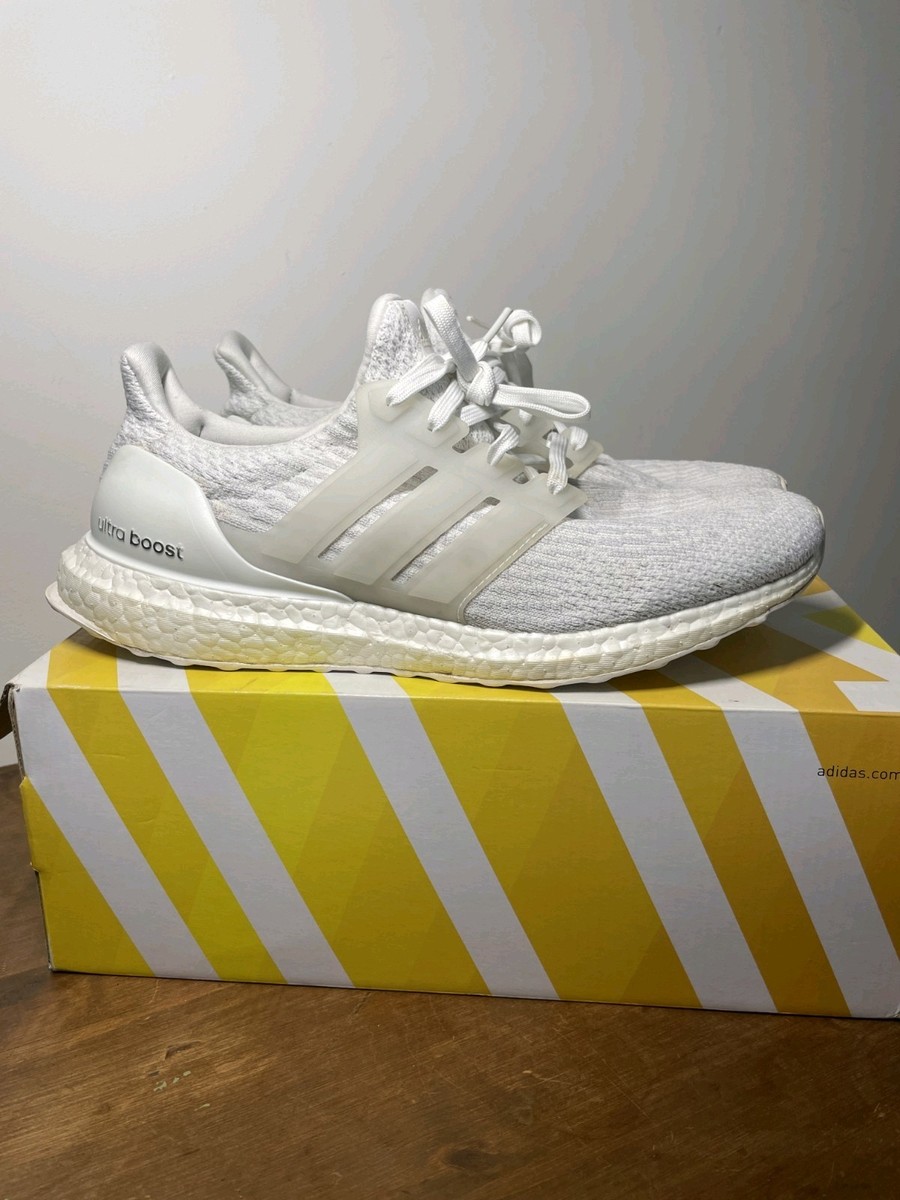 adidas ultra boost 3.0 triple white mens
