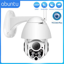 YCC365 plus PTZ Wifi Camera Outdoor 1080P HD CCTV Security Camera 4X Zoom Waterp