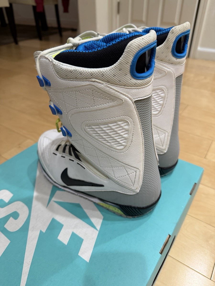 Nike Zoom Kaiju Snowboard Boots 376276 102 Men's Size 7 White | eBay