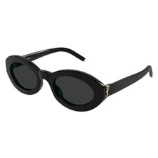 NEW Saint Laurent SL M136 Sunglasses 001 BLACK 100 AUTHENTIC
