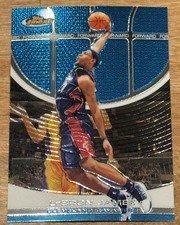 2005-06 Topps Finest Chrome LeBron James #85 Los Angeles Lakers & Cleveland Icon