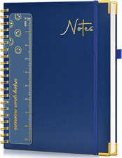 Hardcover Spiral Notebook Journal 8.5  X 11  , A4 Large Leather Notebooks for Wom