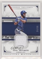 2017 Panini National Treasures Treasure Materials 34/99 Eric Hosmer #TM-EH 0c6