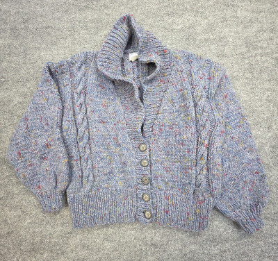Vintage Canaan Mountain Knitwear Wool Sweater Womens Small Cardigan *SEE MEASURE
