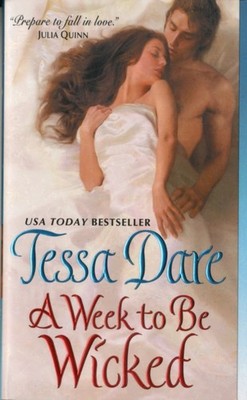 A Week to Be Wicked by Tessa Dare PAPERBACK 9780062049872