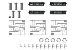 Kato 20-823 Unitrack (R448-60) Single Deck Curved Girder Bridge Green N Gauge
